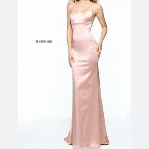Sherri Hill Satin Gown/Prom Dress